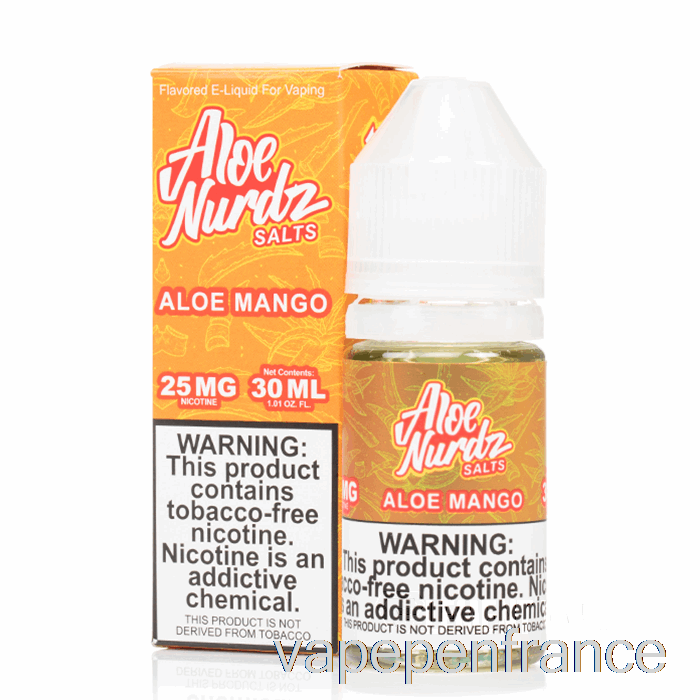 Aloe Mangue - Sels Cloud Nurdz - 30 Ml 25 Mg Stylo Vape